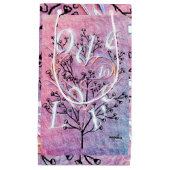 Ode an Liebe Geschenktasche von Poet Adiela Akoo Kleine Geschenktüte (Vorderseite)