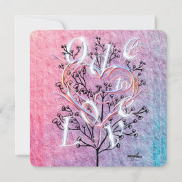 Ode an Liebe Grußkarte von Poet Adiela Akoo Feiertagskarte