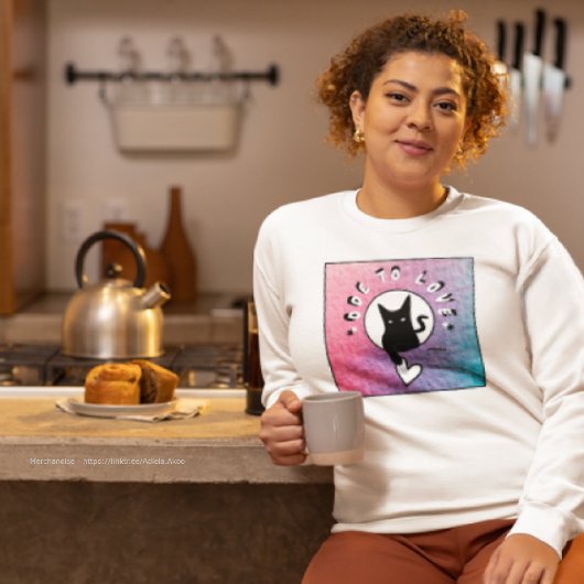 Ode an Liebe Kat T - Shirt von Poet Adiela Akoo