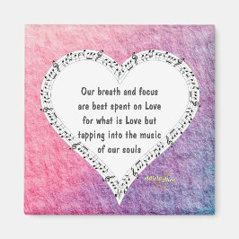 Ode an Liebe Magnet von Poet Adiela Akoo