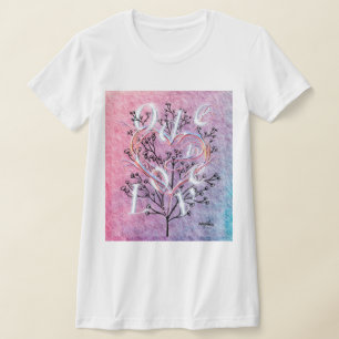 Ode an Liebe T - Shirt von Poet Adiela Akoo