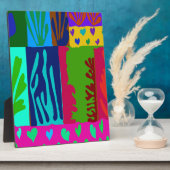 Ode an Matisse Collage Fotoplatte (Seite)