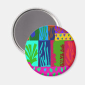 Ode an Matisse Collage Magnet (Vorderseite/Rückseite)