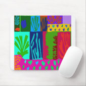 Ode an Matisse Collage Mousepad (Mit Mouse)