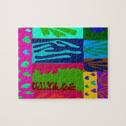 Ode an Matisse Collage Puzzle (Horizontal)