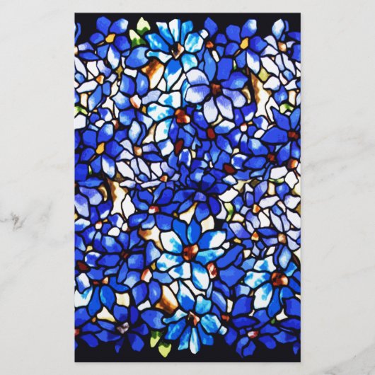 Ode an Tiffany Clematis Briefpapier (Vorderseite)