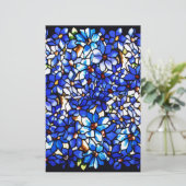 Ode an Tiffany Clematis Briefpapier (Stehend Vorderseite)