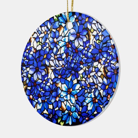 Ode an Tiffany Clematis Keramik Ornament (Links)