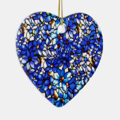 Ode an Tiffany Clematis Keramik Ornament (Rechts)