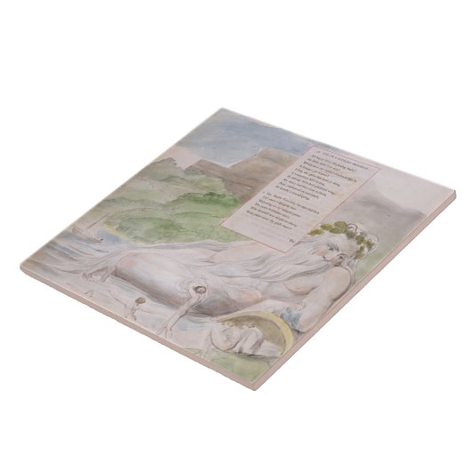 Ode auf einer entfernten Aussicht von Eton Uni, Fliese (Seite)