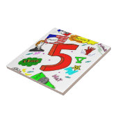 Ode bis fünf Tile Fliese (Seite)