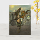 Ode Karte (Gelbe Blume)