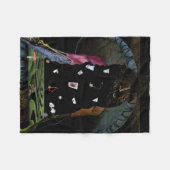 Ode nach Märchenland Fleecedecke (Vorderseite (Horizontal))