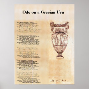 Ode on a Grecian Urn Poster
