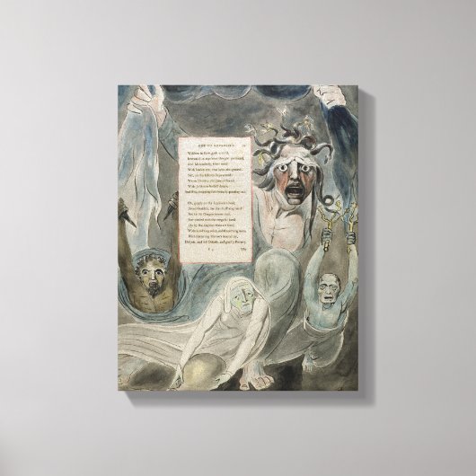 Ode to Adversity, von "The Poems of Thomas Gray", Leinwanddruck (Vorderseite)
