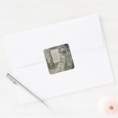 Ode to Adversity, von "The Poems of Thomas Gray", Quadratischer Aufkleber (Umschlag)