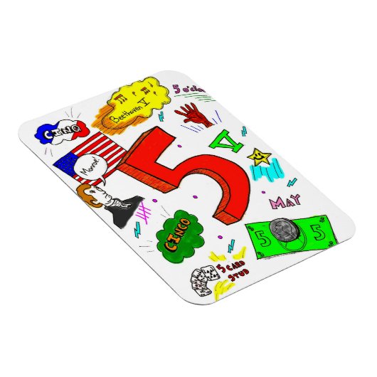 Ode to Five Flexible Magnet (Rechte Seite)