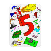 Ode to Five Flexible Magnet (Vertikal)