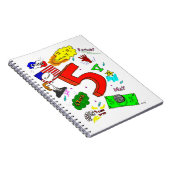 Ode to Five Notebook Notizblock (Rechte Seite)
