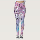 Ode to Liebe Active Wear entworfen von Adiela Akoo Leggings (Vorderseite)