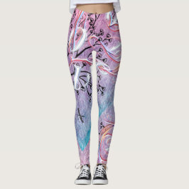 Ode to Liebe Active Wear entworfen von Adiela Akoo Leggings