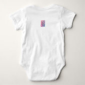 Ode to Liebe Baby Bodysuit von Poet Adiela Akoo Baby Strampler (Rückseite)
