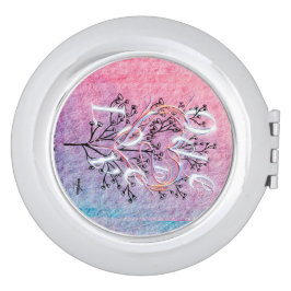 Ode to Liebe Compact Mirror Designed by Adiela Ako Taschenspiegel