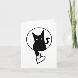 Ode to Liebe Katzenfaltkarte - Adiela Akoo