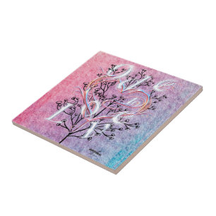 Ode to Liebe Keramik Tile von Poet Adiela Akoo Fliese