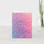 Ode to Liebe Note Card by Poet Adiela Akoo (Rückseite)