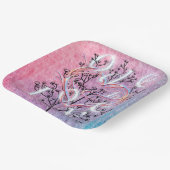 Ode to Liebe Paper Plate von Poet Adiela Akoo Pappteller (Gewinkelt)