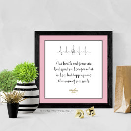 Ode to Liebe Poster von Poet Adiela Akoo