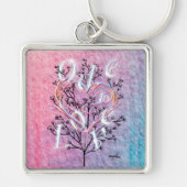 Ode to Liebe Premium Schlüsselanhänger (Vorne)