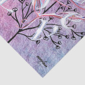 Ode to Liebe Tissue Paper von Poet Adiela Akoo Seidenpapier (Ausschnitt)