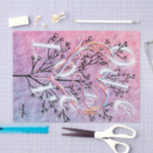 Ode to Liebe Tissue Paper von Poet Adiela Akoo Seidenpapier (Handwerk)