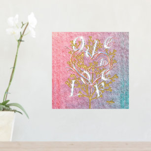 Ode to Love Foil Print - Adiela Akoo Foliendrucke