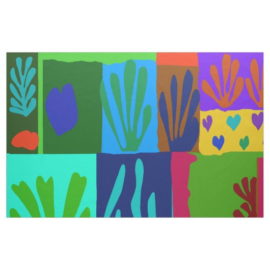Ode to Matisse Custom Fabric for Bedding Stoff (Fat Quarter (45,7 x 55,9 cm))