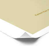 "Ode to Pure Significance", Glossy Poster (Ecke)