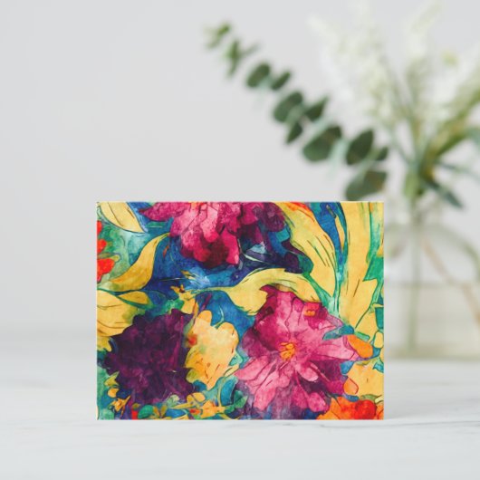 Ode to Spring Postkarte (Stehend Vorderseite)