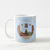 Ode to The Nutcracker Ballet Blue Customize Tile  Kaffeetasse (Links)