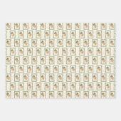 Ode to The Nutcracker Ballet Blue Geschenkpapier Set (Vorderseite 2)