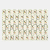 Ode to The Nutcracker Ballet Blue Geschenkpapier Set (Vorderseite 2)