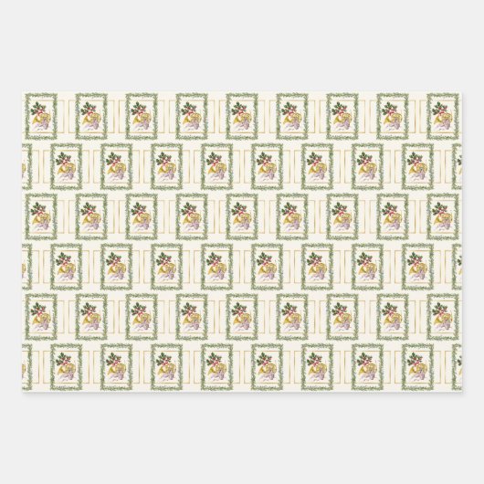 Ode to The Nutcracker Ballet Blue Geschenkpapier Set (Vorderseite 2)