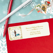 Ode to The Nutcracker Ballet Icon Address Label