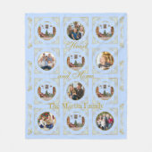 Ode to The Nutcracker Blue 6 Photo Fleece Blanket (Vorderseite)