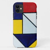 Ode tot the Stijl Piet Mondriaan Case-Mate iPhone Hülle (Rückseite)