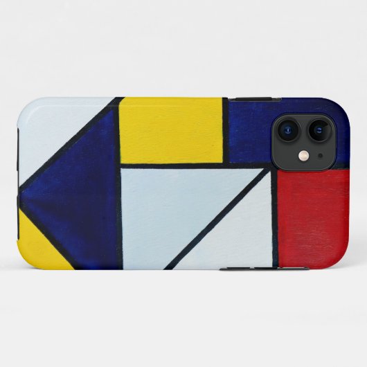 Ode tot the Stijl Piet Mondriaan Case-Mate iPhone Hülle (Rückseite (Horizontal))