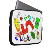 Ode zu fünf Laptop-Sieb Laptopschutzhülle (Vorne Rechts)