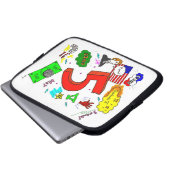 Ode zu fünf Laptop-Sieb Laptopschutzhülle (Vorne Knopf)