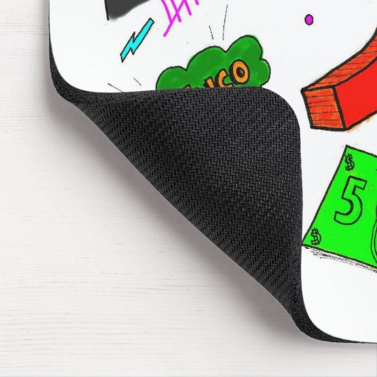 Ode zu fünf Mousepad (Ecke)